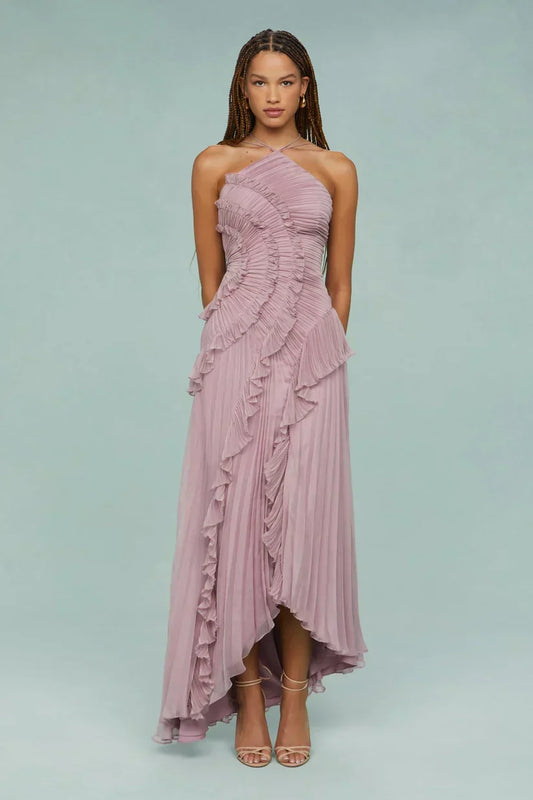 Diane-Ruffled Dress