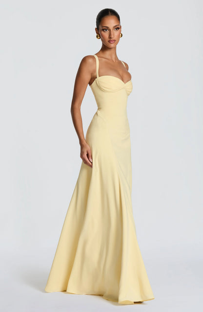 Queen-Lemon Grace Maxi Dress