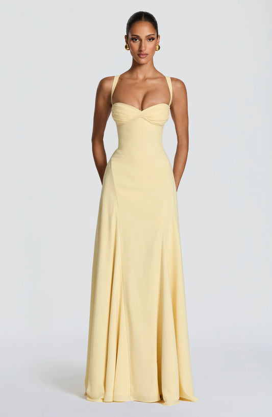 Queen-Lemon Grace Maxi Dress